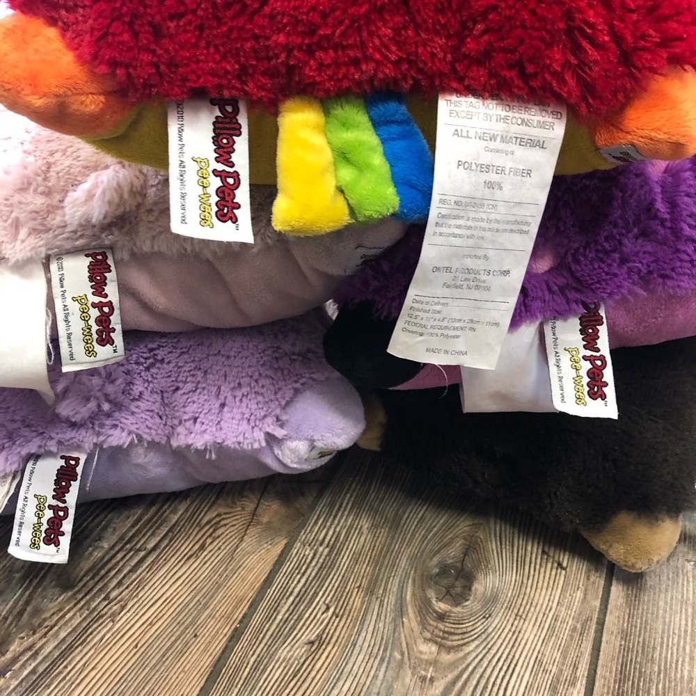 SOLD Pillow Pets PeeWee Lot Of 5 - Picture 3 of 12